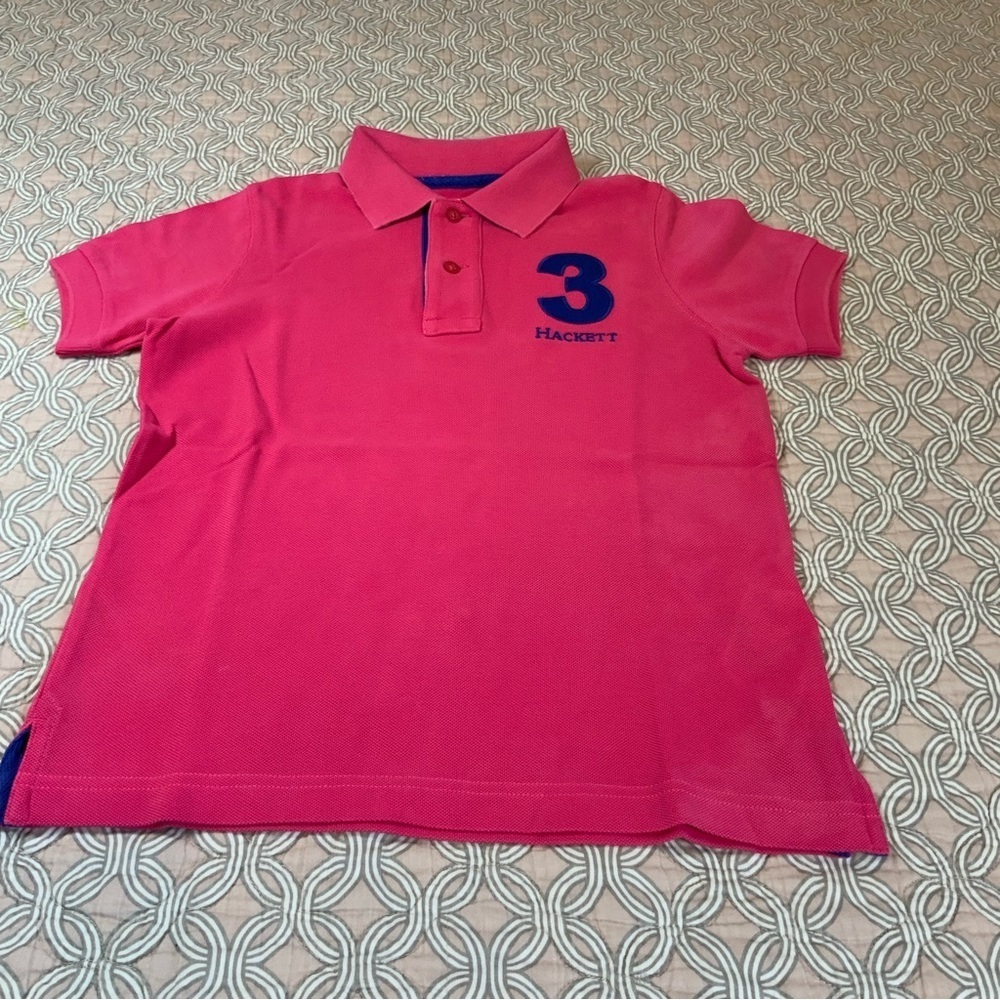 HACKETT LONDON Cotton Polo Shirt. Size 5/6